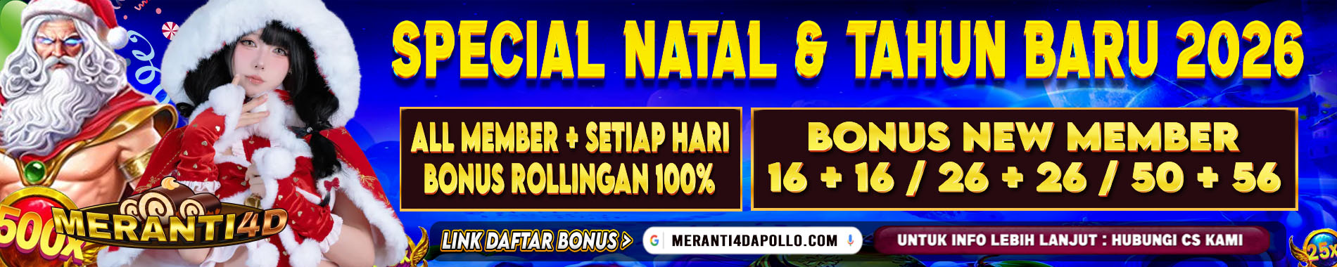 Promo Natal MERANTI4D